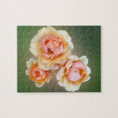 gele rozen legpuzzel (Horizontaal)