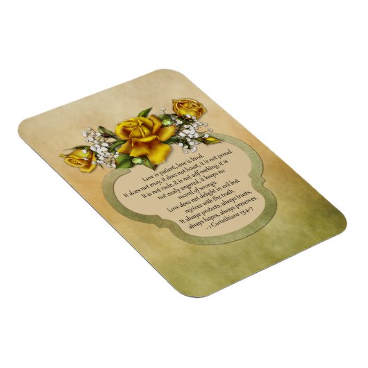 Gele Rozen Liefde is Patiënt, Liefde is Vriendelij Magneet (Rechterzijde)