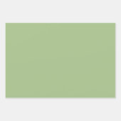 Gele rozen met groene bladeren inpakpapier vel (Voorkant 3)