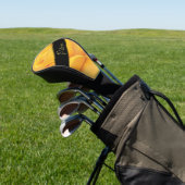 Gele rozen met uitstekende persoonlijke voorkeur golfheadcover (Insitu)