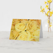 GELE Rozen Notitiekaarten (Gele Bloem)