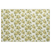 Gele rozen op Trellis Floral Pattern Stof (Yard (91,4 cm))