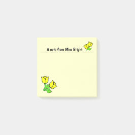 Gele rozen Post-it Notities Post-it® Notes