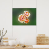 gele rozen poster (Keuken)