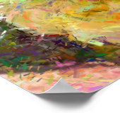 Gele rozen poster (Hoek)