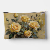 Gele Rozen Print Etui (Achterkant)