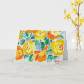 Gele rozen | Raoul Dufy Kaart (Gele Bloem)