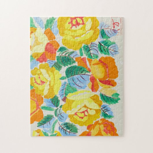 Gele rozen | Raoul Dufy Legpuzzel (Verticaal)