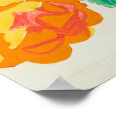 Gele rozen | Raoul Dufy Poster (Hoek)