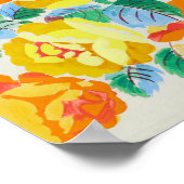 Gele rozen | Raoul Dufy Poster (Hoek)
