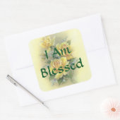 Gele rozen Sticker (Envelop)