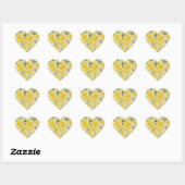 Gele Rozen Stickers (Vel)