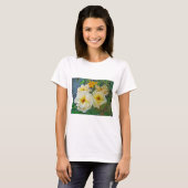 Gele rozen t-shirt (Voorkant volledig)