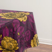 Gele rozen tafelkleed (Voorbeeld)
