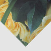 Gele Rozen Tissue Paper Tissuepapier (Detail)