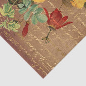  gele rozen tissuepapier (Detail)