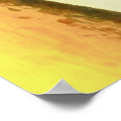 Gele rozen van een vriend Geometrisch Abstract Poster (Hoek)