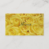 Gele rozen_ visitekaartje (Achterkant)