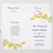 Gele Rozen voor de tuin met marinesleptenteken (Voorkant / Achterkant)