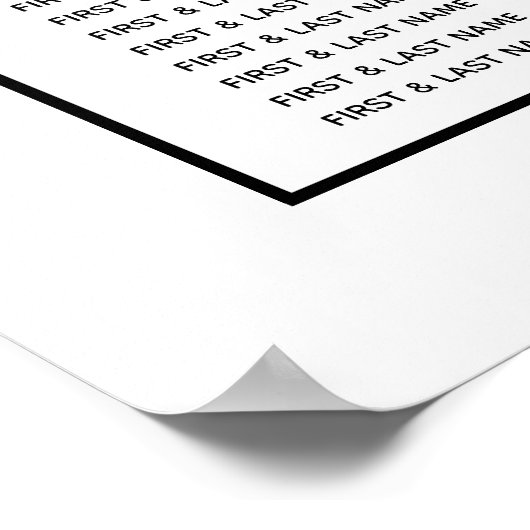 Gele rozen weddenschappen poster (Hoek)