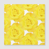 Gele rozen witte gouden bloemen (Voorkant)