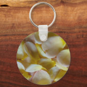 Gele rozenblaadjes sleutelhanger (Voorkant)