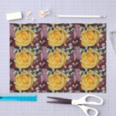 Gele rozenblaadjes Tissue Paper Tissuepapier (Craft)