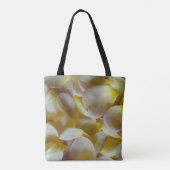 Gele rozenblaadjes tote bag (Achterkant)