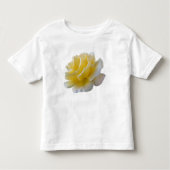 Gele rozenbladen kinder shirts (Voorkant)