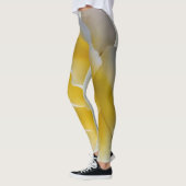 Gele rozenbladen leggings (Links)