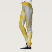 Gele rozenbladen leggings (Links)