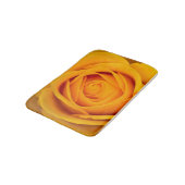 Gele rozenbloem Bath mat (Gekanteld)