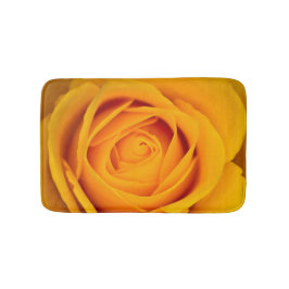 Gele rozenbloem Bath mat