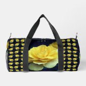 Gele rozenbloem in volstrekte bloemen, gepersonali plunjezak (Achterkant)