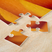 Gele rozenbloem Jigzaadpuzzel Legpuzzel (Zijkant)
