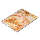 Gele rozenbloem notitieboek (Linkerzijde)