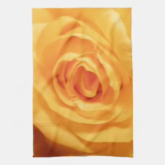 Gele rozenbloem Rozen Bloembloem Foto Theedoek