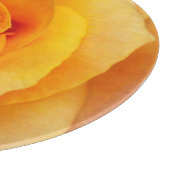gele rozenbloem snijplank (Hoek)