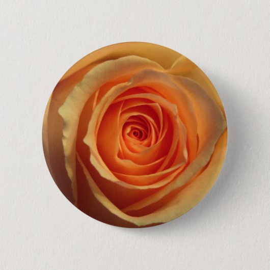Gele rozenButton Ronde Button 5,7 Cm (Voorkant)