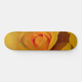 Gele rozengeel, gele oranje bloem persoonlijk skateboard (Horizontaal)