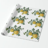  gele rozengeschenk cadeaupapier (Uitgerold)