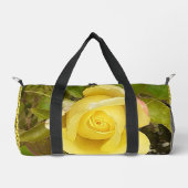 Gele rozenknop print gesneden naaizak plunjezak (Voorkant)