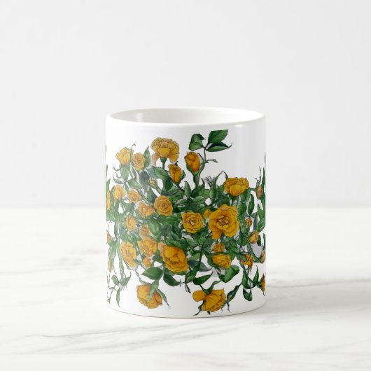 Gele rozenMok Koffiemok (Center)