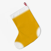 Gele rozenrozenstaart Roos kerststooking Grote Kerstsok (Achterkant (Hangend))