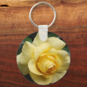 Gele rozenSleutelhanger Sleutelhanger (Voorkant)