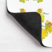 Gele rozenstof. muismat (Hoek)