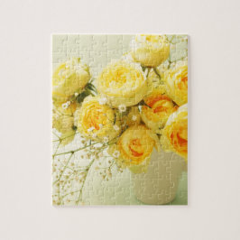 gele rozenstrook legpuzzel