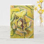 Gele rozenzwirWenskaarten Kaart (Gele Bloem)