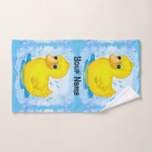 Gele Rubber Duck Bath Handdoek (Handdoek)