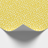 Gele Rubber Duck Cadeaupapier (Hoek)